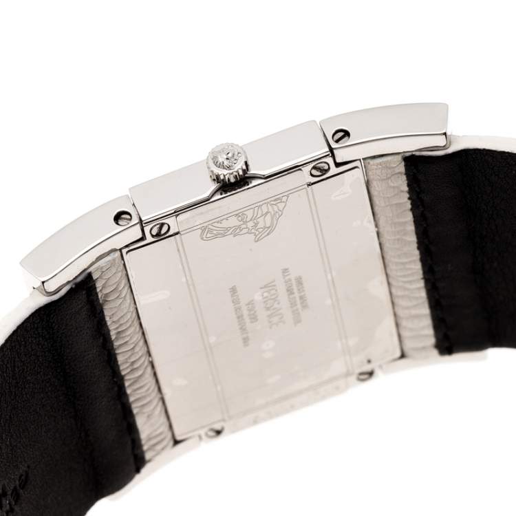 Pre Owned Versace Mother of Pearl Stainless Steel Beauville VSQ99 Women's Wristwatch 38 mm