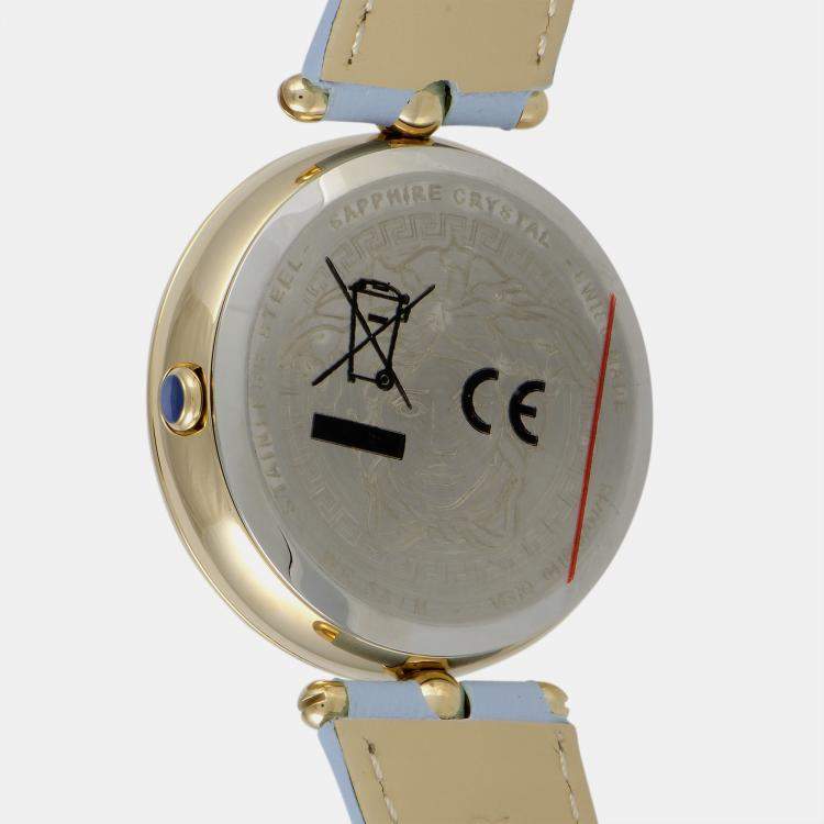 Pre Owned Versace Palazzo Empire Quartz Watch 34 mm VECQ00918