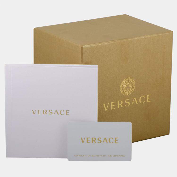 Pre Owned Versace Palazzo Empire Quartz Watch 34 mm VECQ00918