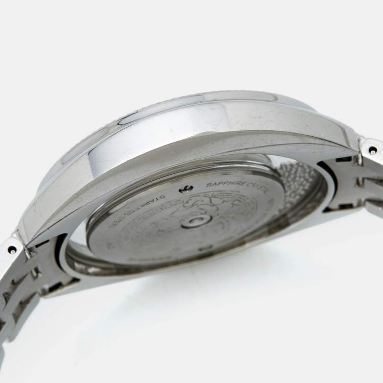 Pre Owned Versace White Stainless Steel Destiny Spirit 86Q99D002-S099 Women's Wristwatch 39 mm