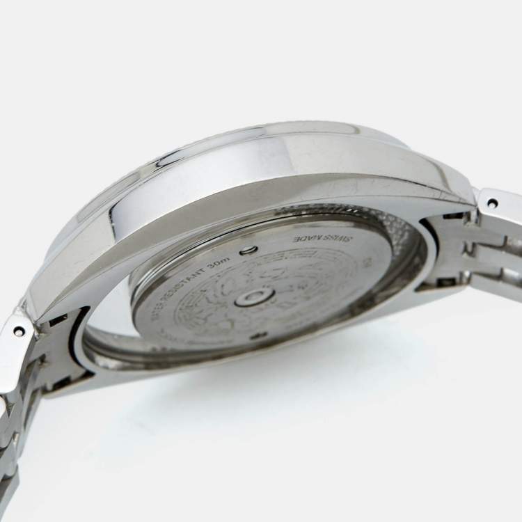 Pre Owned Versace White Stainless Steel Destiny Spirit 86Q99D002-S099 Women's Wristwatch 39 mm
