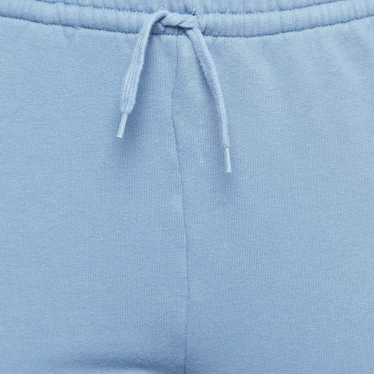 مملوكة مسبقًا Vetements Blue Logo Embroidered Cotton Joggers S
