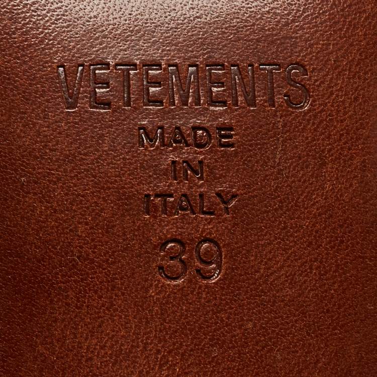 Pre Owned Vetements Silver Lurex Fabric Sock Ankle Boots Size 39