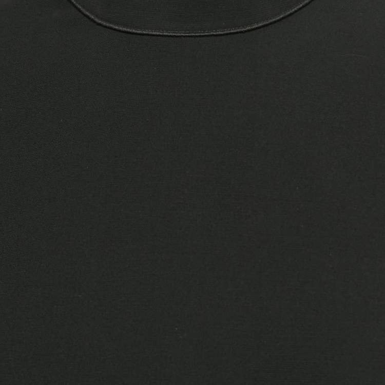 Pre Owned Victoria Beckham Black Crepe Cut-Out Detail Short Dress S 
