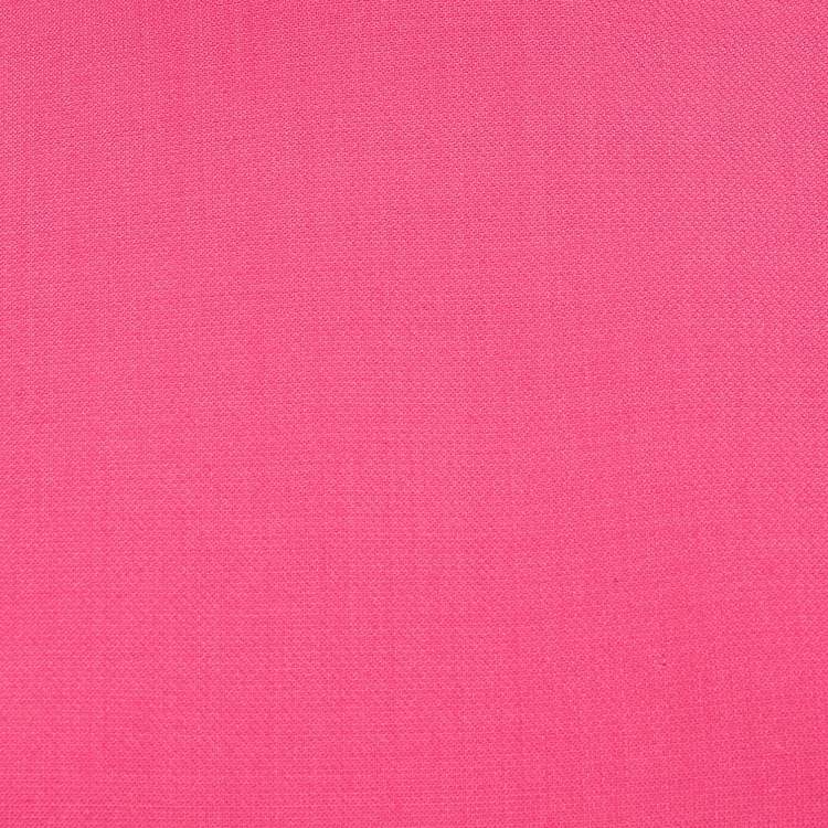 Pre Owned Victoria Beckham Pink Wool Blend Paneled Midi Sheath Dress M