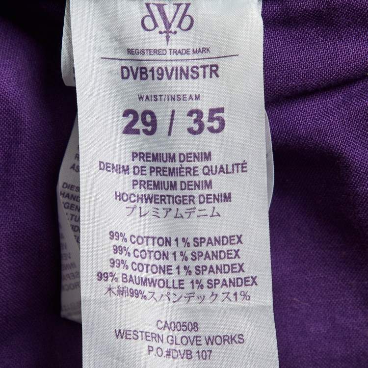 Pre Owned Denim by Victoria Beckham Blue Cotton Flared Jeans M/Waist 31"