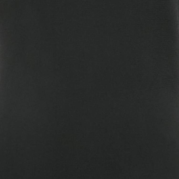 Pre Owned Victoria Beckham Black Knit Lace Trimmed Midi Dress M