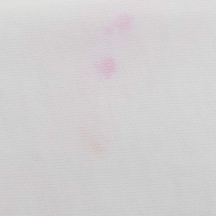 Pre Owned Victoria Beckham White Knit T-Shirt M