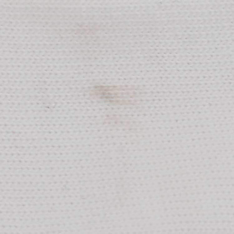 Pre Owned Victoria Beckham White Knit T-Shirt M