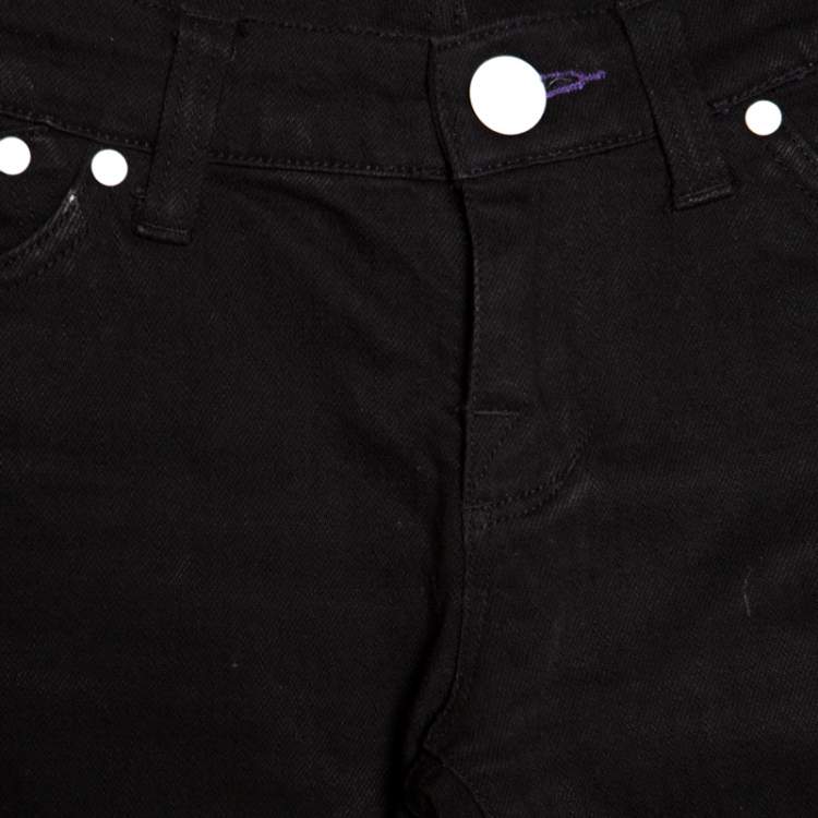 Pre Owned Victoria Beckham Black Slim Fit Denim Jeans S