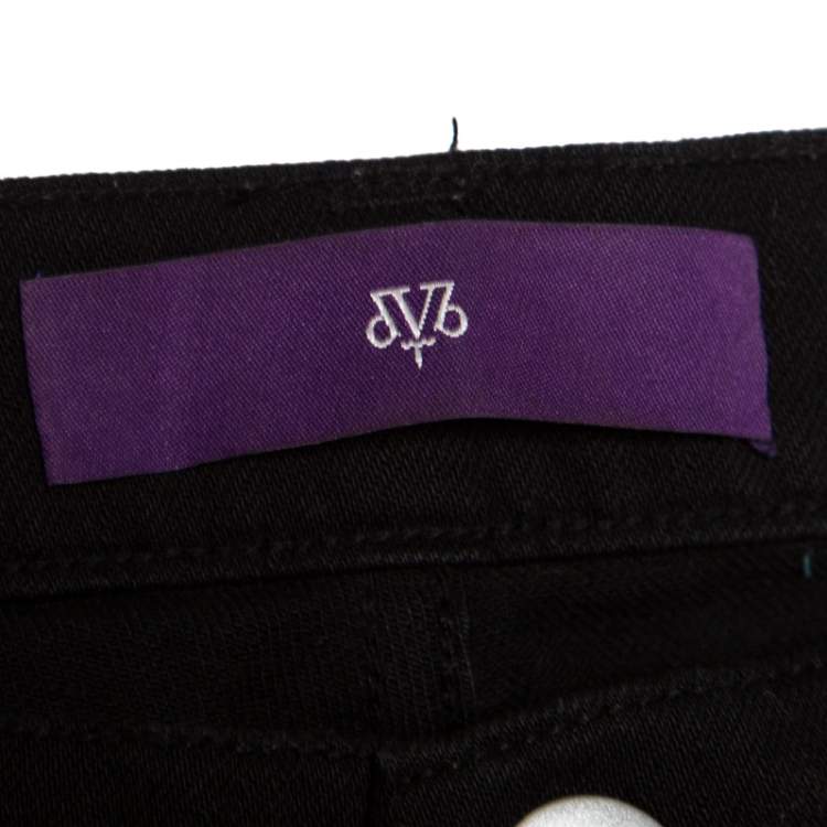 Pre Owned Victoria Beckham Black Slim Fit Denim Jeans S