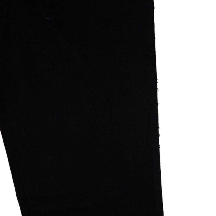 Pre Owned Victoria Beckham White Star Bootcut Jeans M