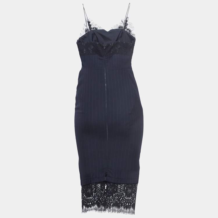 スカート VICTORIA BECKHAM NAVY BLUE SKIRT IN WOOL BLEND Victoria Beckham Navy blue skirt in wool blend | TheDoubleF