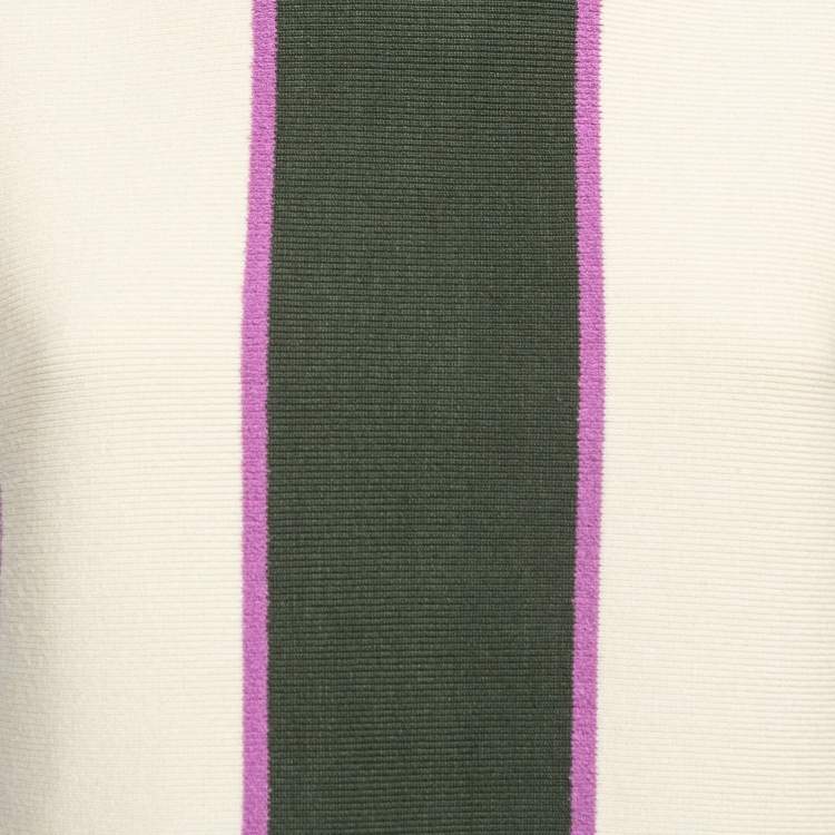 Pre Owned Victoria Beckham Multicolor Knit Sleeveless Tank Top M