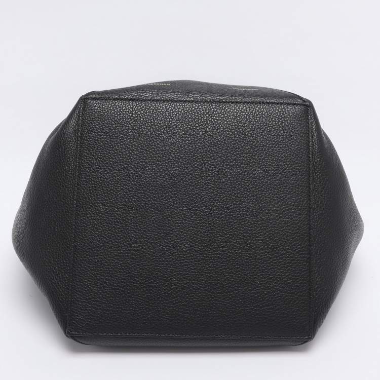 Pre Owned Victoria Beckham Black Leather Mini W11 Tote