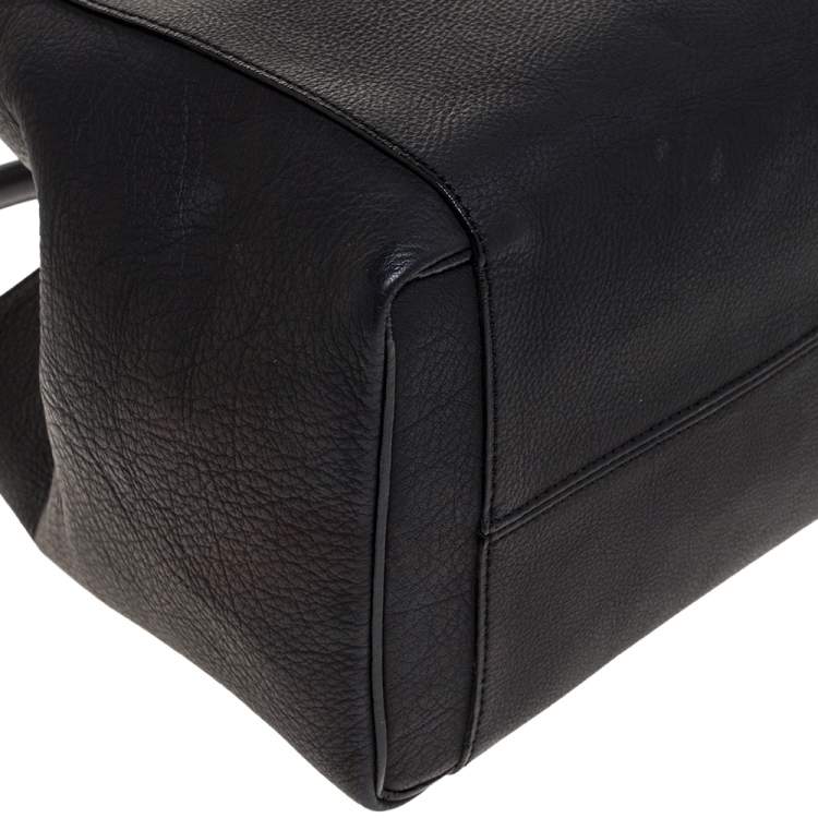 Pre Owned Victoria Beckham Black Leather Quincy Tote
