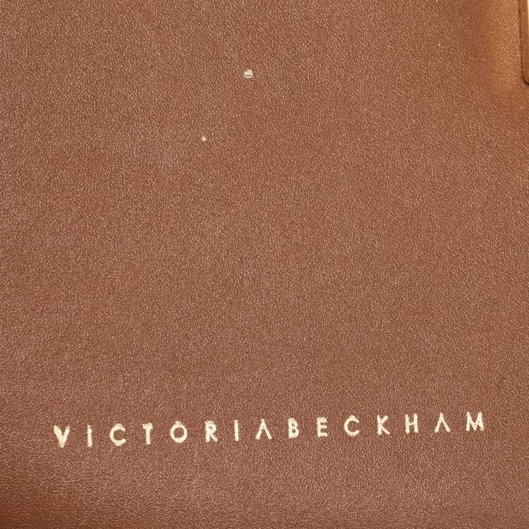 Pre Owned Victoria Beckham Brown Leather Eva Shoulder Bag