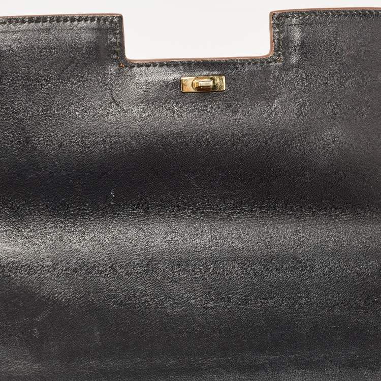 Pre Owned Victoria Beckham Brown Leather Eva Shoulder Bag