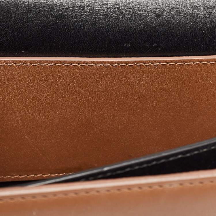 Pre Owned Victoria Beckham Brown Leather Eva Shoulder Bag