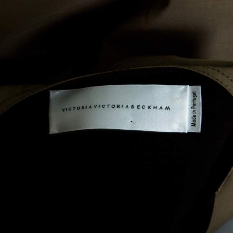 Pre Owned Victoria Victoria Beckham Colorblock Sleeveless Dress S
