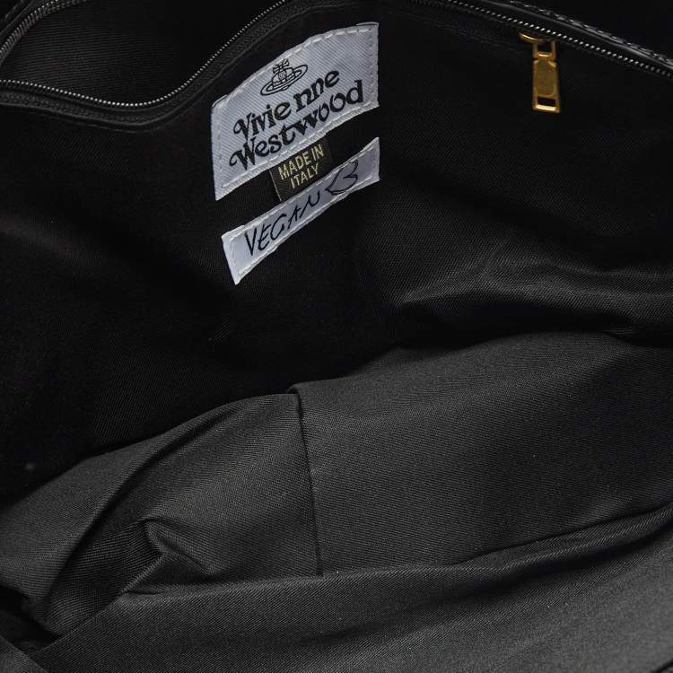 Pre Owned Vivienne Westwood Multicolor Nylon Vegan Logo Tote