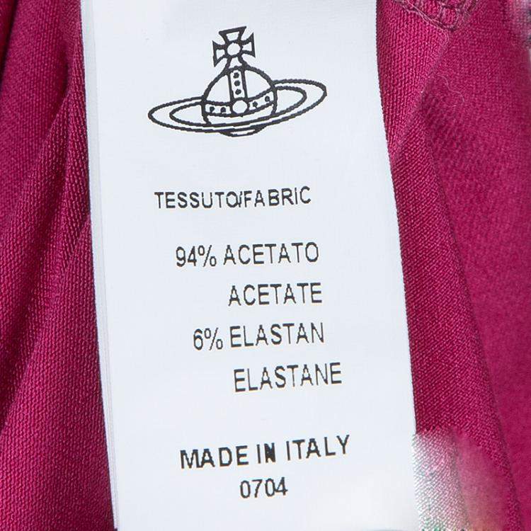 Pre Owned Vivienne Westwood Anglomania Pink Dress L