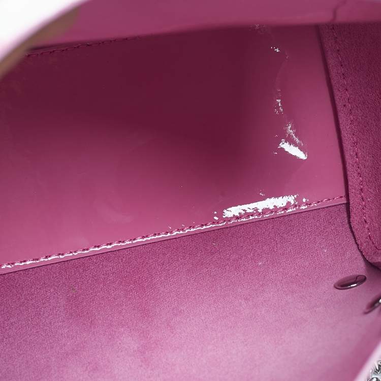 Pre Owned Vivienne Westwood Pink Patent Leather Mini Betty Tote