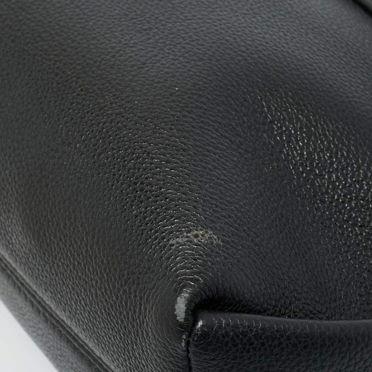 Pre Owned Vivienne Westwood Black Leather Windsor Shoulder Bag