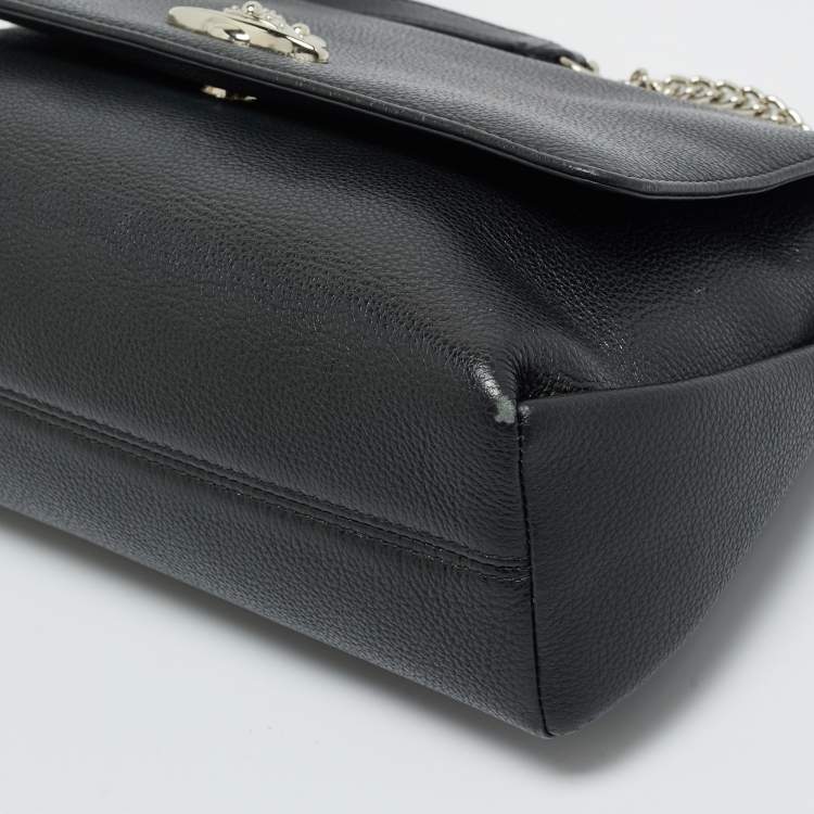 Pre Owned Vivienne Westwood Black Leather Windsor Shoulder Bag