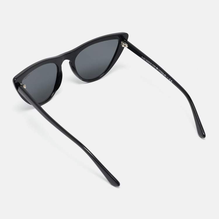 Pre Owned Vogue Black Gigi Hadid Cat Eye Sunglasses