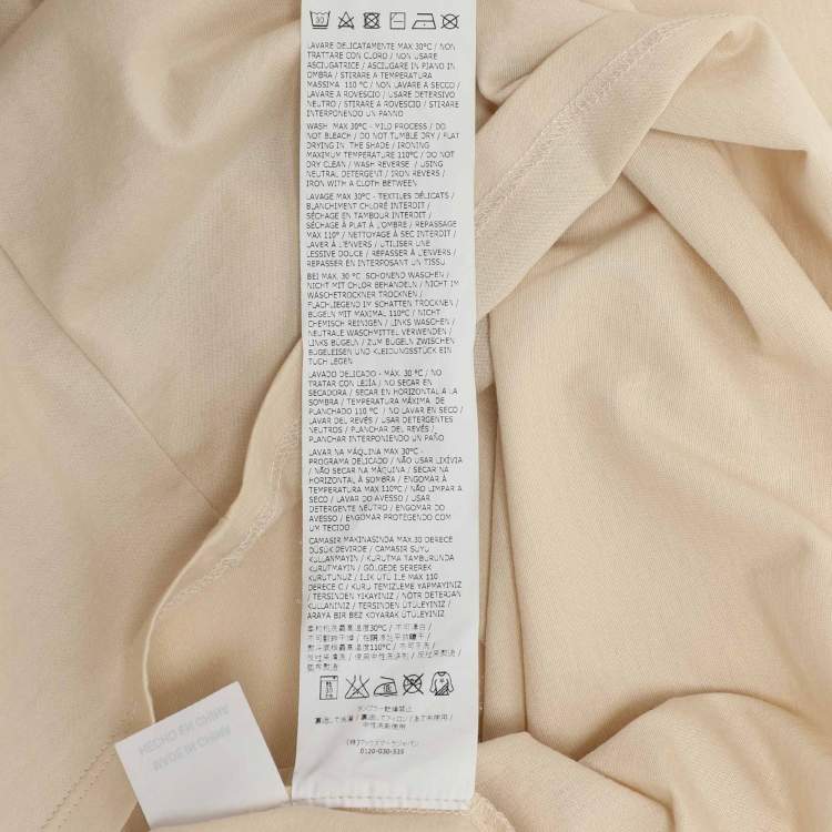 Pre Owned Weekend Max Mara Cream Cotton Top L
