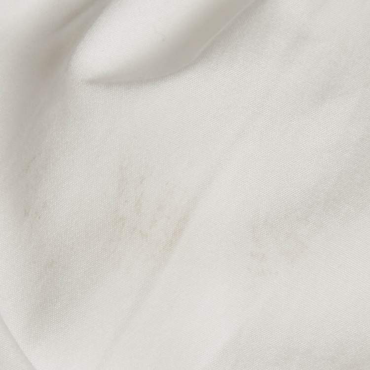 Pre Owned Weekend Max Mara White Cotton Long Sleeve Shirt M