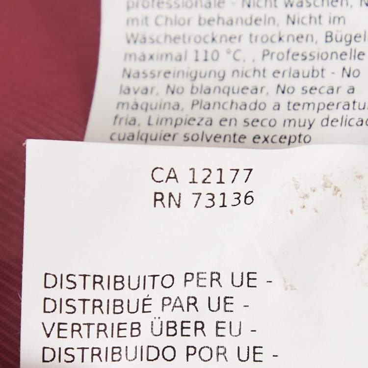 مملوكة مسبقًا Weekend Max Mara Pink Wool Blend Felt Belted Coat S