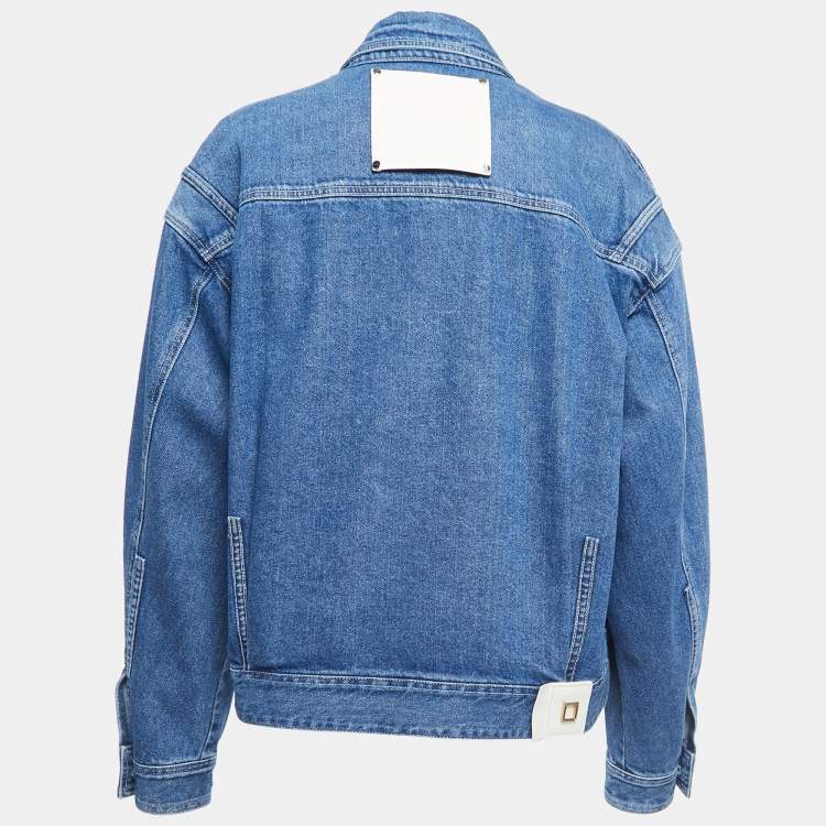 Pre Owned Wooyoungmi Blue Denim Jacket XL