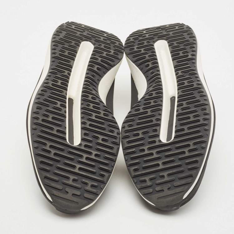 مملوكة مسبقًا Y-3 Black Fabric and Rubber Qisan Cozy Sneakers Size 38.5