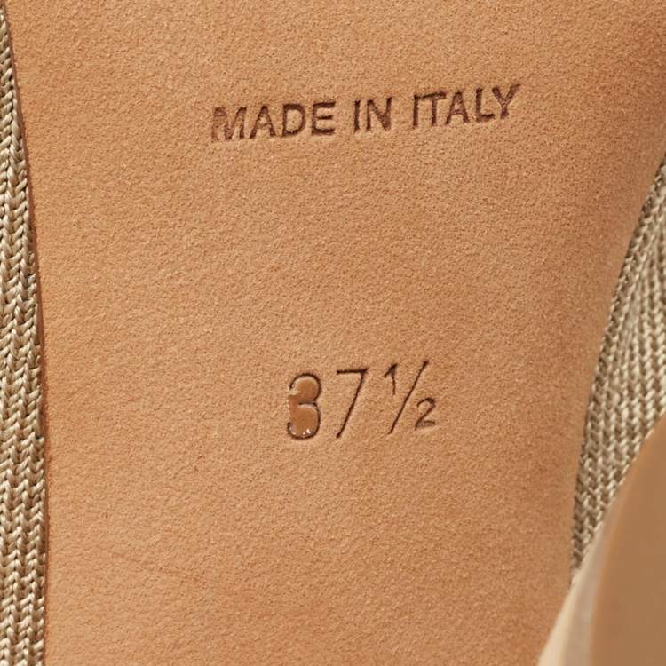 Pre Owned Yeezy Season 5 Beige Knit Fabric  Over The Knee Length Boots Size 37.5
