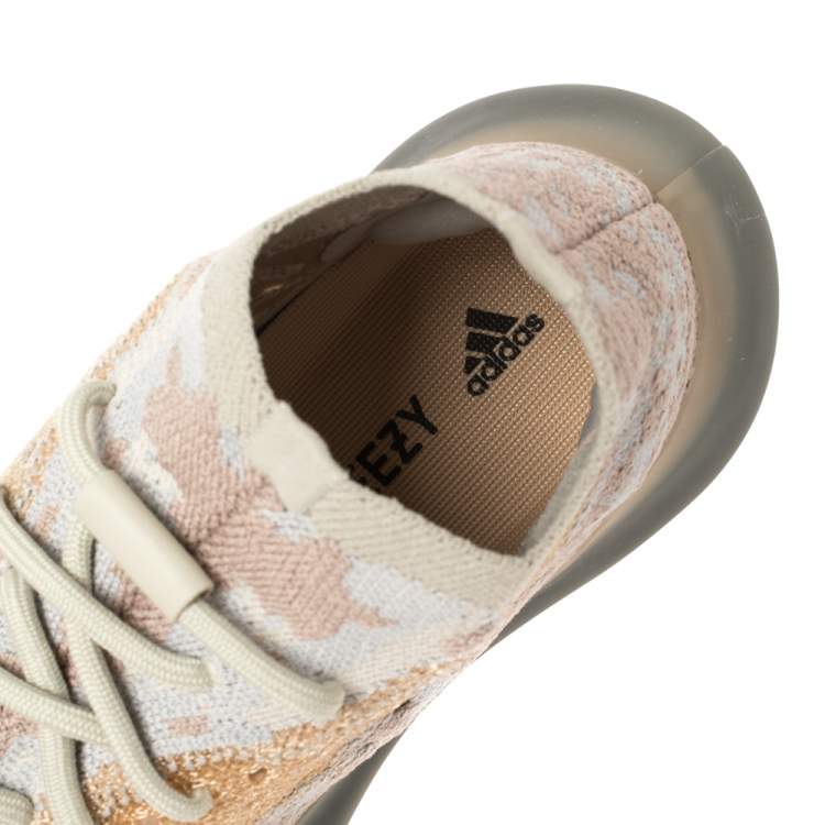 Pre Owned Yeezy x Adidas Pepper Cotton Knit Boost 380 Mist Reflective Sneakers Size 37.5