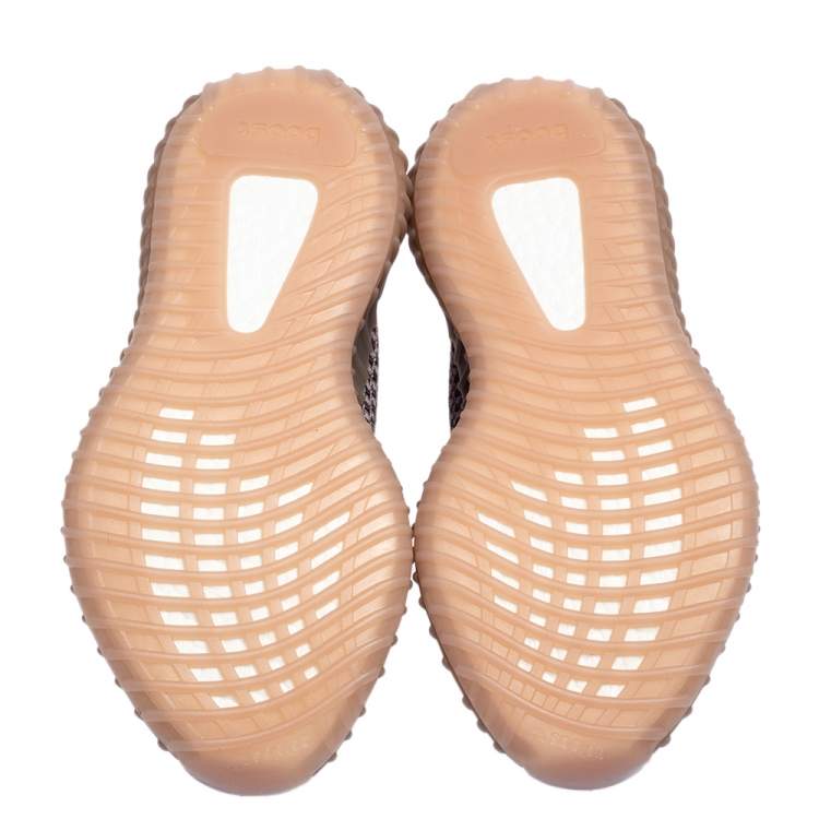 Pre Owned Yeezy x Adidas Yecher Primeknit Boost 350 V2 Fade Sneakers Size FR 36