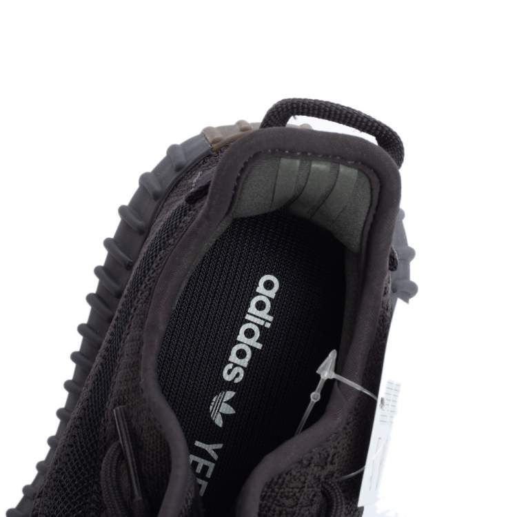 Pre Owned Yeezy x Adidas Cinder Cotton Knit Boost 350 V2 Sneakers Size 38 2/3