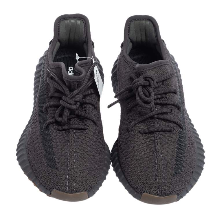 Pre Owned Yeezy x Adidas Cinder Cotton Knit Boost 350 V2 Sneakers Size 38 2/3