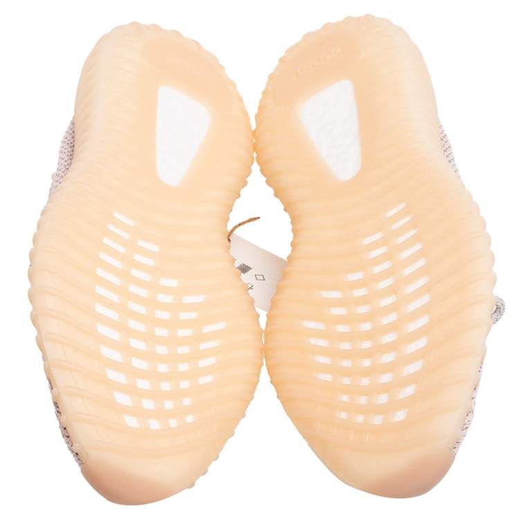 Pre Owned Yeezy 350 V2 Synth Reflective Sneakers Size FR 37 ⅓