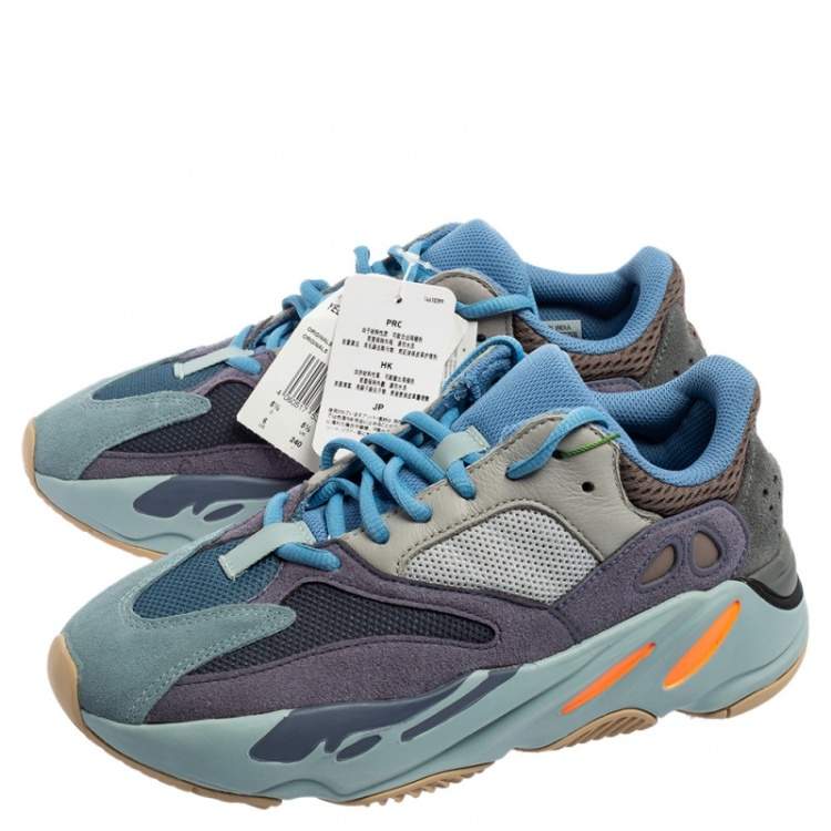 Pre Owned Yeezy x adidas Multicolor Nubuck and Leather Boost 700 V2 Geode Sneakers Size 38 2/3
