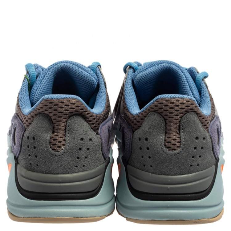 Pre Owned Yeezy x adidas Multicolor Nubuck and Leather Boost 700 V2 Geode Sneakers Size 38 2/3