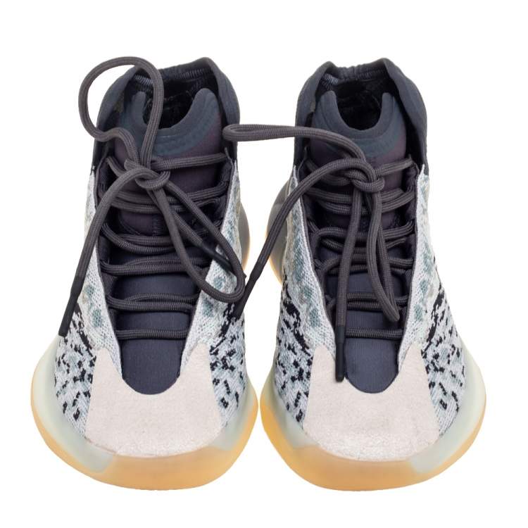 مملوكة مسبقًا Yeezy x adidas Multicolor Fabric QNTM Sea Teal Sneakers Size 40