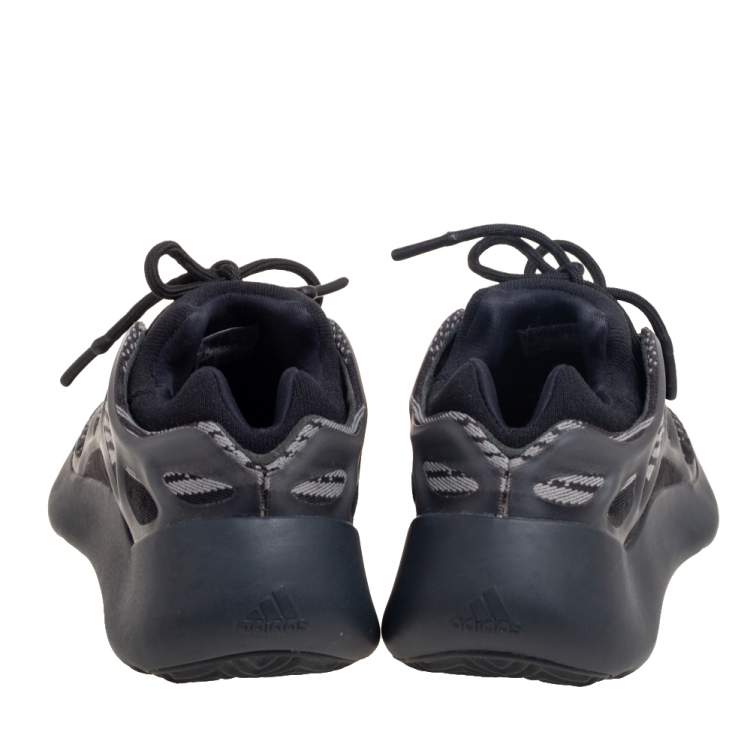 Pre Owned Yeezy x adidas Black Mesh And Knit Fabric Yeezy 700 V3 Alvah Sneakers Size 38 2/3