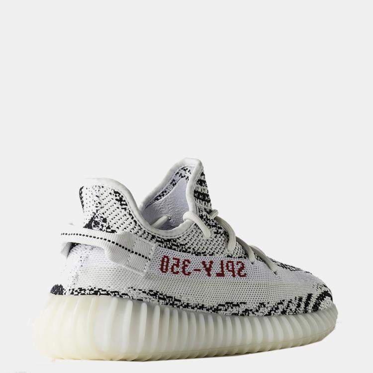 Pre Owned Yeezy x Adidas Boost 350 V2 Zebra Sneakers  Size US 6 (EU 38 2/3)