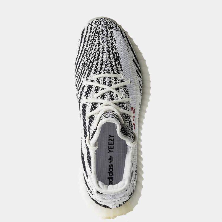 مملوكة مسبقًا Yeezy x Adidas 350 V2 Zebra Sneakers Size US 6.5 (EU 39 1/3)