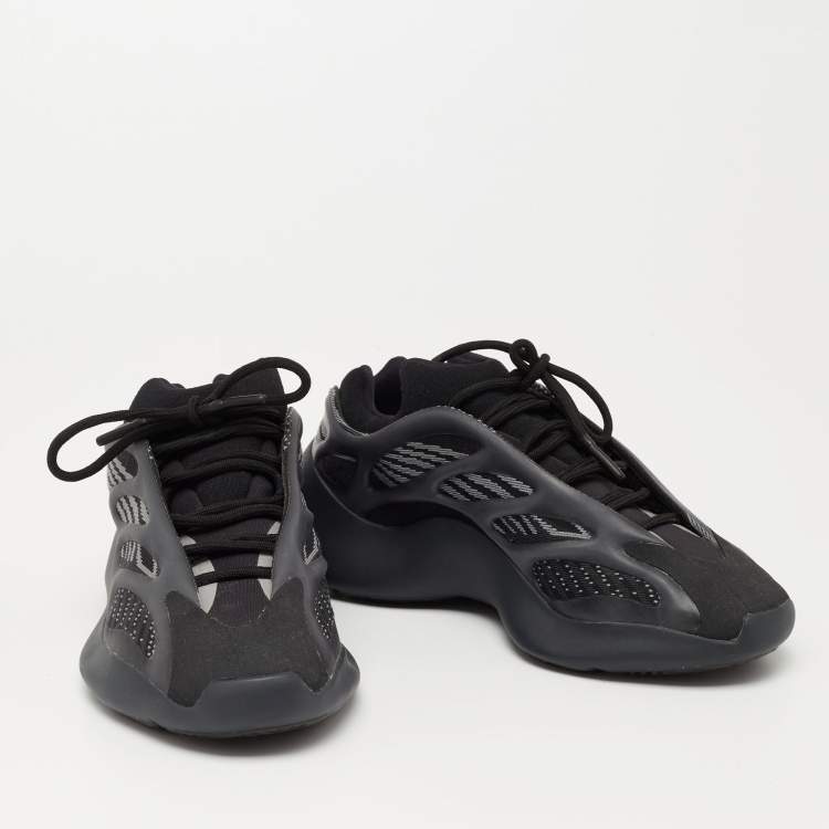 Pre Owned Yeezy x Adidas Black Mesh And Knit Fabric Yeezy 700 V3 Alvah Sneakers Size 38 2/3