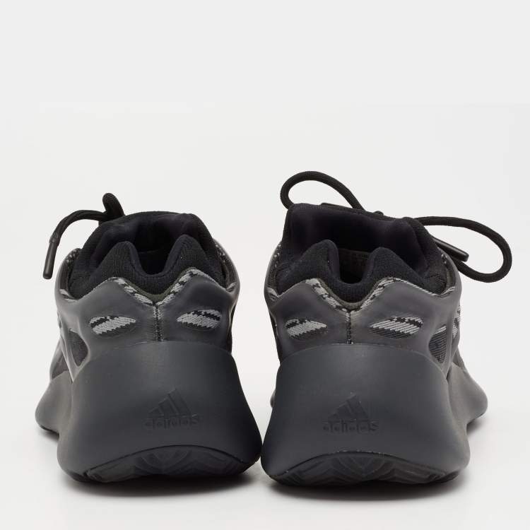 Pre Owned Yeezy x Adidas Black Mesh And Knit Fabric Yeezy 700 V3 Alvah Sneakers Size 38 2/3