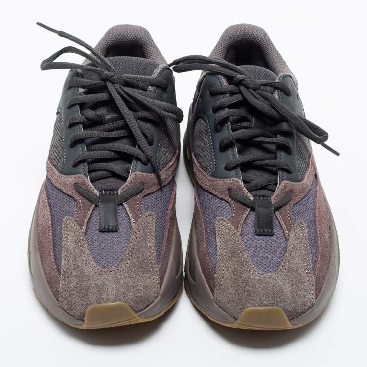 مملوكة مسبقًا Yeezy x Adidas Multicolor Suede And Mesh Yeezy 700  Sneakers Size 38 2/3
